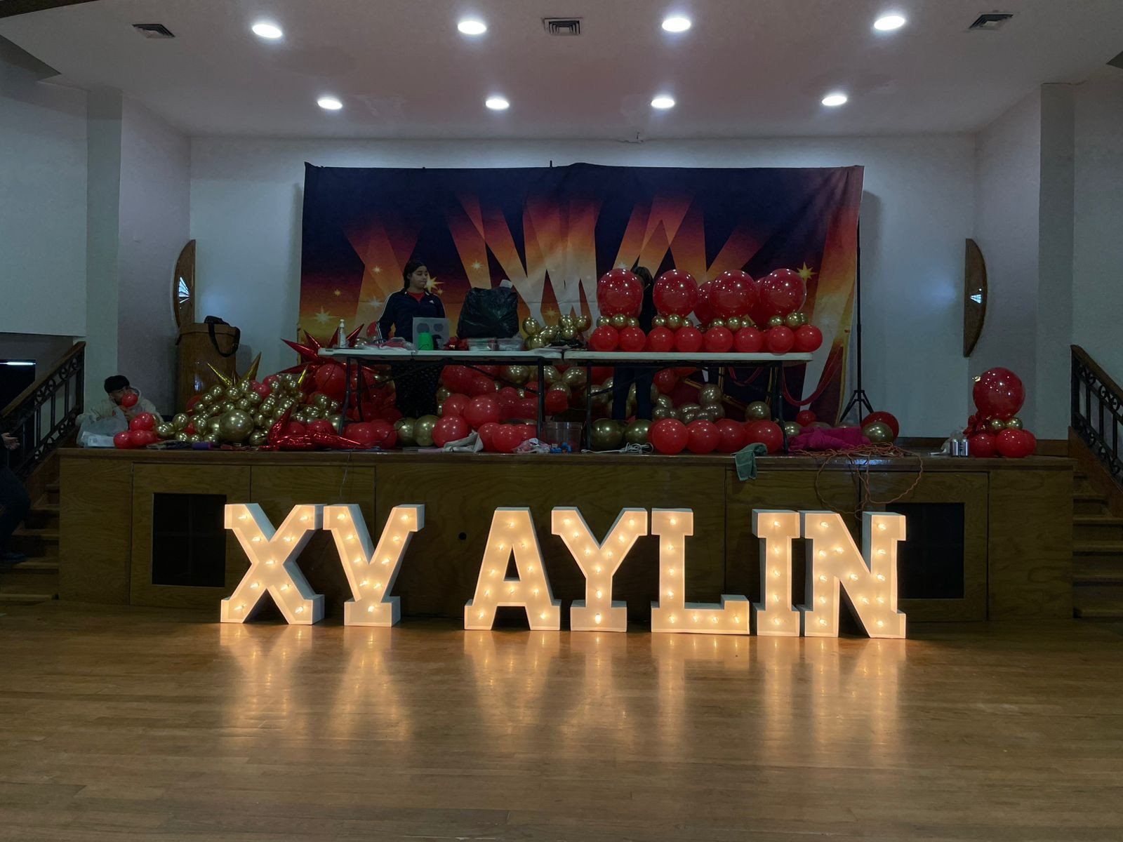 Deko-Eventos letras iluminadas